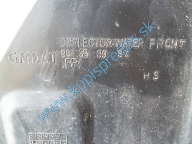 kryt pod motor na chevrolet aveo 1,2i, autodiely na chevrolet aveo, 